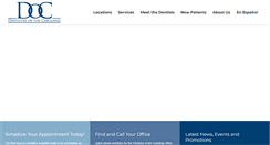 Desktop Screenshot of dentistryofthecarolinas.com